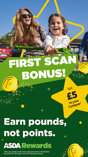 Android application ASDA Rewards screenshort