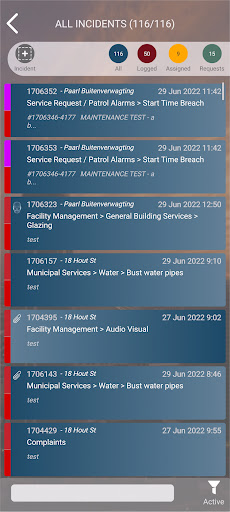 IncidentDesk TakeAction Screen 3
