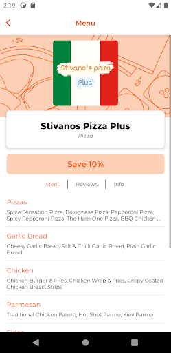 Stivanos Pizza Plus DH1 Screen 2