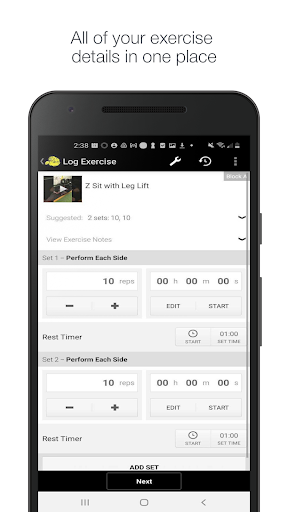 MacStrength Training Screen 3