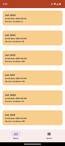 Mars Rover Explorer Screen 2