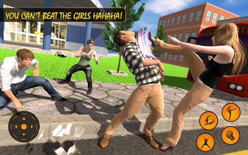 High School Kung Fu Bully Fights Karate Game 1.0 MOD APK (Unlimited Money) Free For Android 3