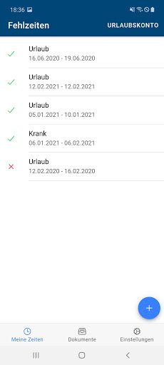 Staff-App Screen 2