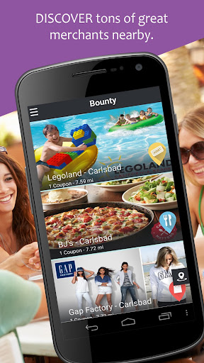 Android application Bounty screenshort