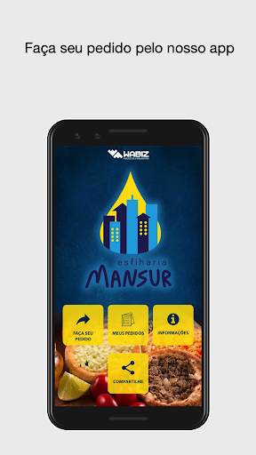 Android application Esfiharia Mansur screenshort