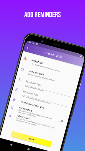 Easy Reminder: Remind Alarm Screen 3