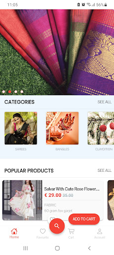 Android application Jansa Collections screenshort