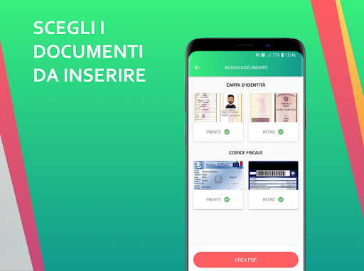 Carta didentità e Codice fisc Screen 2