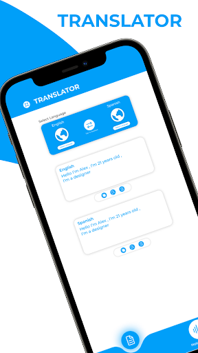 Speak and Translate Languages Screen 3