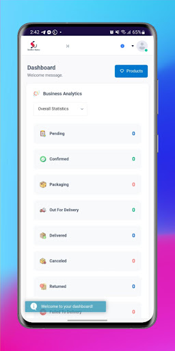 Android application Seller Blackfay screenshort