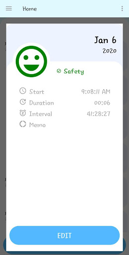 Contraction Timer for labor Screen 3