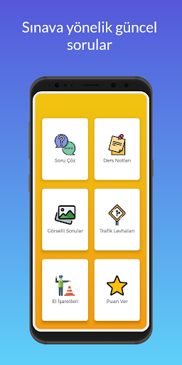 Android application Ehliyet Sınav Soruları 2023 screenshort