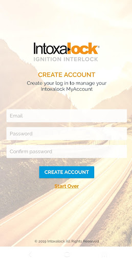 Android application Intoxalock: Ignition Interlock screenshort
