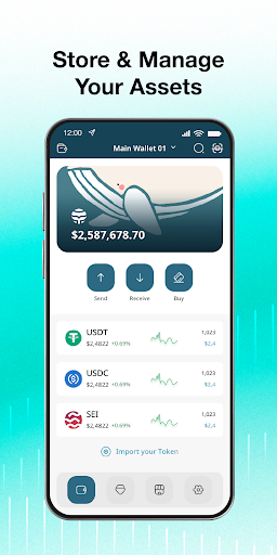 FinWhale Wallet Screen 2