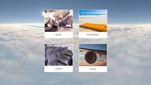 Android application Lufthansa VR screenshort