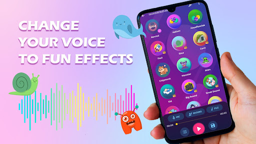 Android application Voice Changer: Funny Sound FXs screenshort
