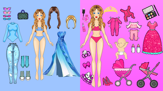 Chibi Dress up Doll Maker Game