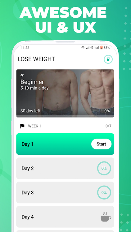 Men Workout & Health Fitness - 2.0.0 - (Android)