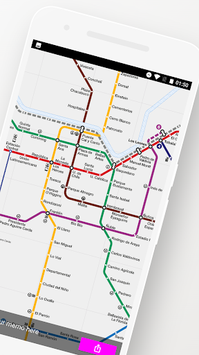 Santiago Metro Travel Guide Screen 2