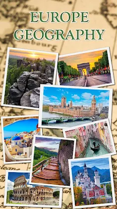 Europe Geography - Quiz Game - Screenshot 1