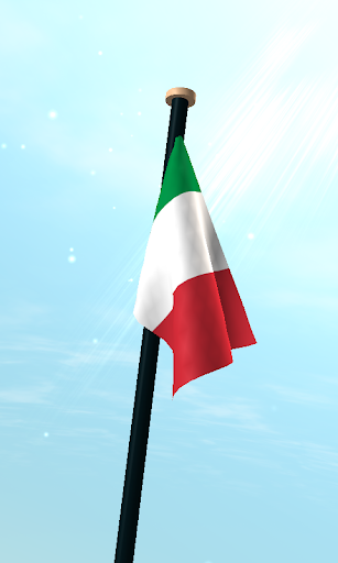 Italy Flag 3D Free Wallpaper Screenshot 3 - AppWisp.com