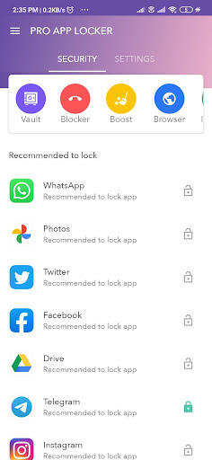 AppLock - Lock apps & Password Screen 2