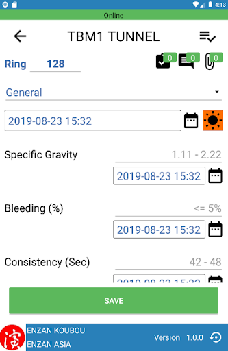 enNote-BGQ Screen 2