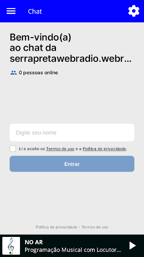 Rádio Serra Preta Web Screen 3