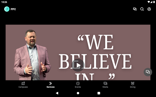 Screenshot of Palmetto Pointe Church