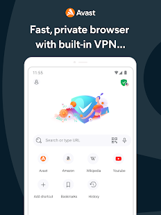 Avast Secure Browser Bildschirmfoto