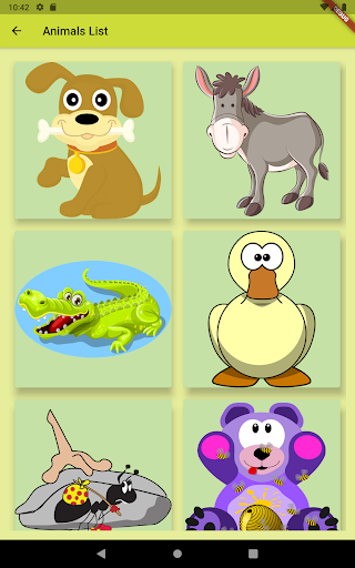 Learn Animals For Kids Screen 2