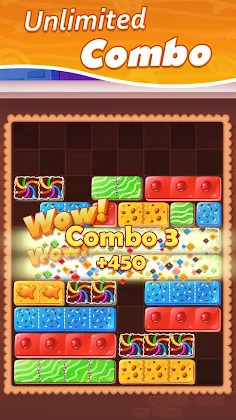 Feed Fat Cat: slide Block puzz - Screenshot 3