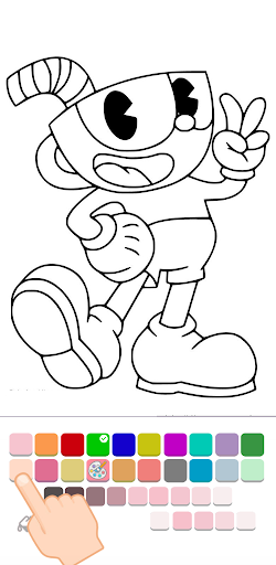 Cup Coloring game Screen 3