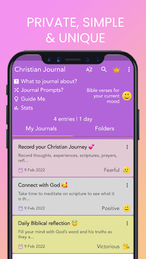 Christian Journal -Bible& More Screenshot 3 - AppWisp.com