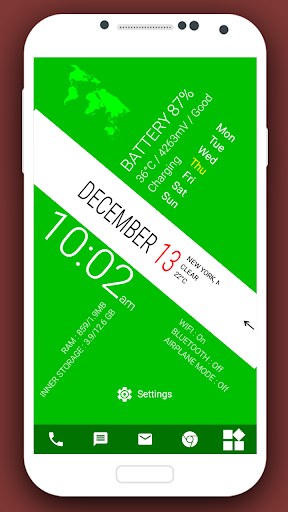 Screenshot of Angle Launcher 2 - App lock