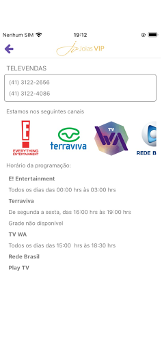Joias Vip Screen 2