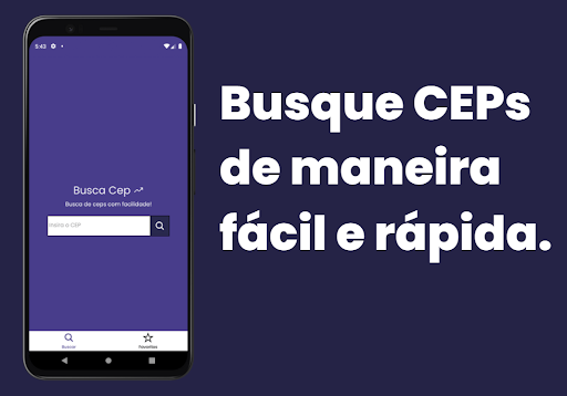 Android application Busca CEP - Fácil e Rápido screenshort
