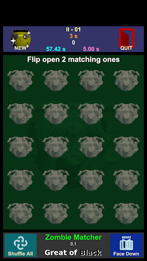 Zombie Matcher Screen 2