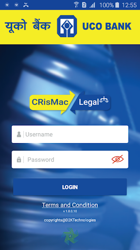 Android application UCO CRisMac Legal screenshort