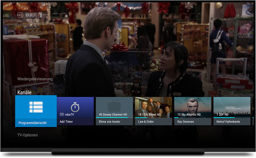 Android application roboTV screenshort