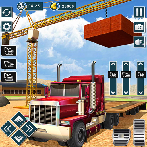 Excavator Truck Driving Game download Icon