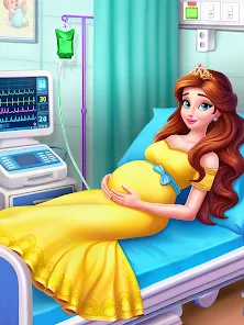 Jogo Ice Queen Pregnant Check-Up