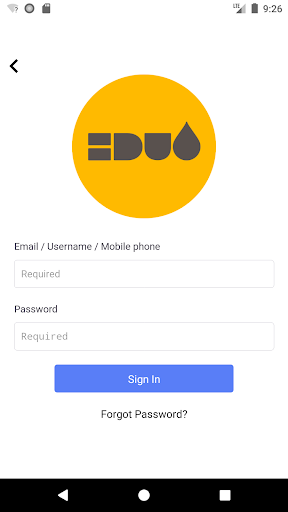 Android application EDU.INK App screenshort