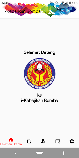 Android application i-Kebajikan Bomba screenshort