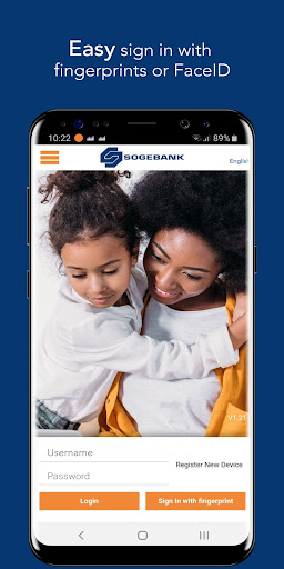 Android application SOGEBANK screenshort
