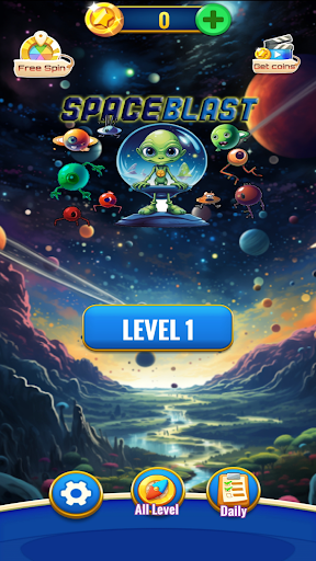 Android application Space Blast screenshort