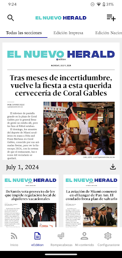 el Nuevo Herald Screen 2
