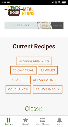 5 dinners 1 hour Screen 3
