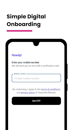 Vasantha Bhavan Tenant App