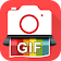 GIF Camera Animated icon